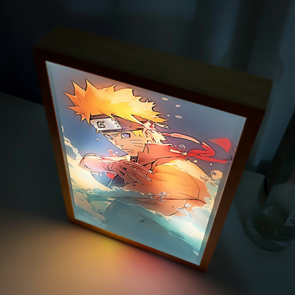 Cadre lumineux LED Naruto