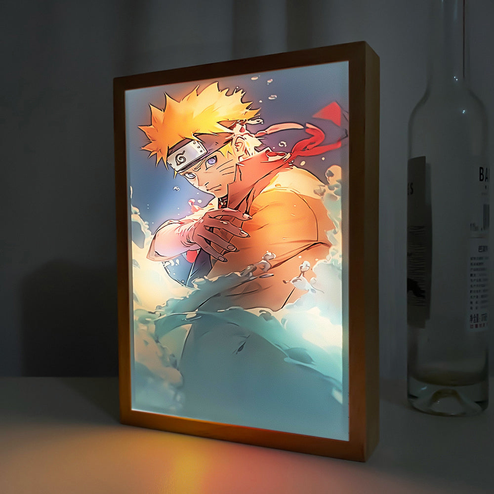 Cadre lumineux LED Naruto