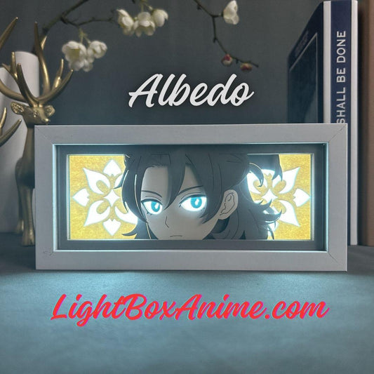 Genshin Impact Albedo LightBox - LightBox Anime Store