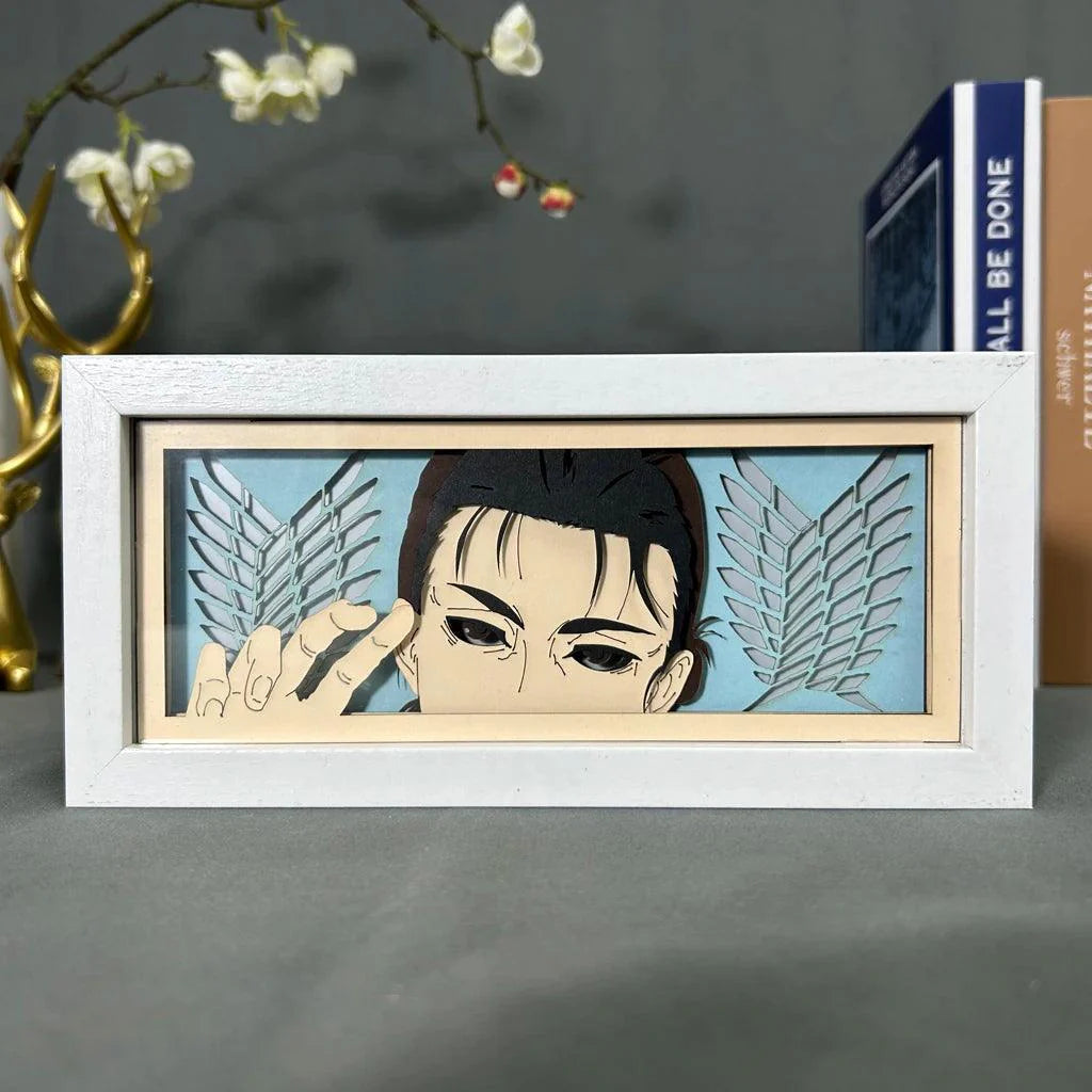 Attack On Titan Eren Yeager LightBox - LightBox Anime Store