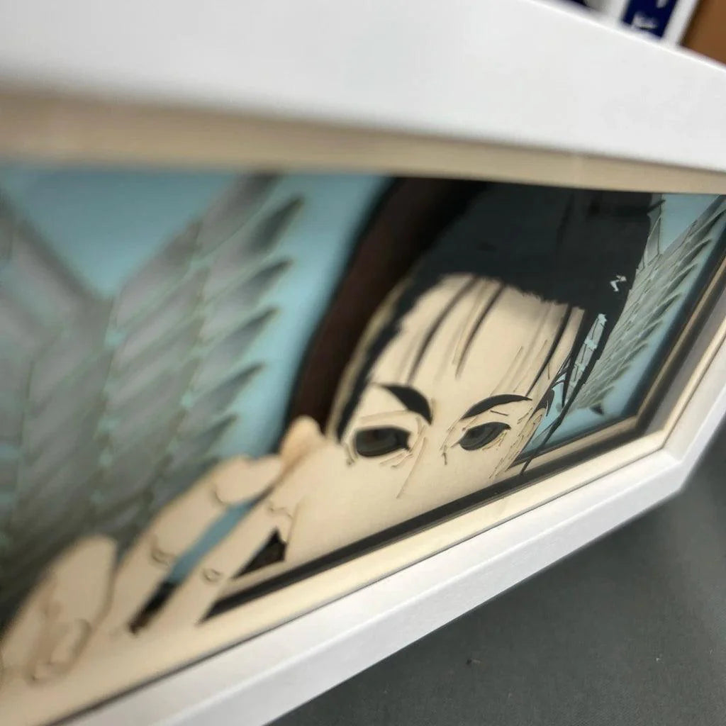 Attack On Titan Eren Yeager LightBox - LightBox Anime Store