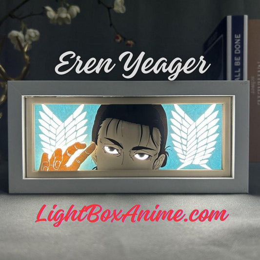 Attack On Titan Eren Yeager LightBox - LightBox Anime Store