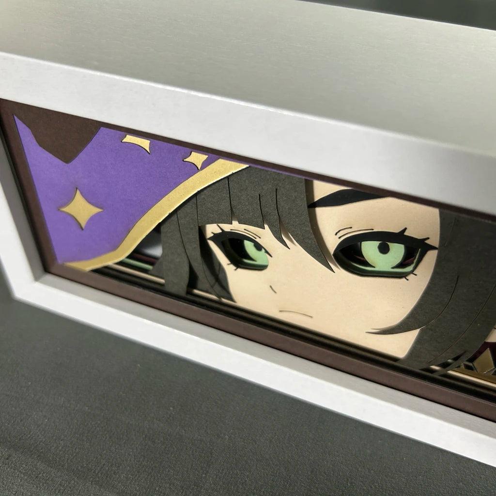 Genshin Impact Mona LightBox - LightBox Anime Store