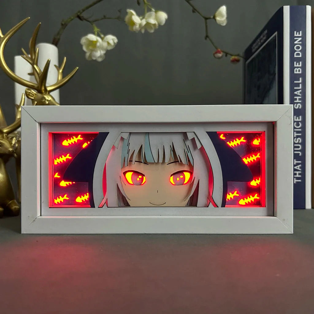 Hololive Gawr Gura LightBox - LightBox Anime Store