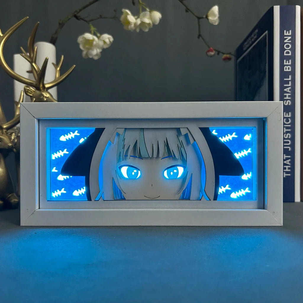 Hololive Gawr Gura LightBox - LightBox Anime Store