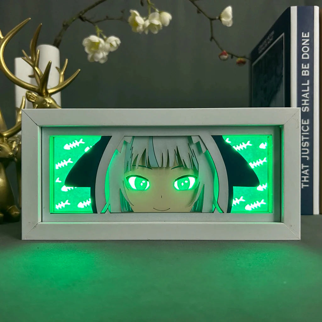 Hololive Gawr Gura LightBox - LightBox Anime Store