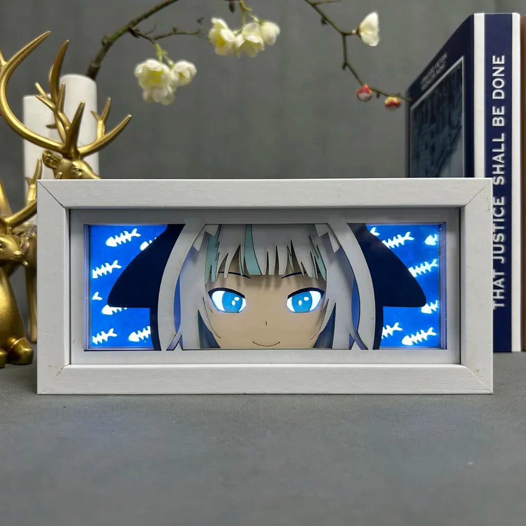 Hololive Gawr Gura LightBox - LightBox Anime Store