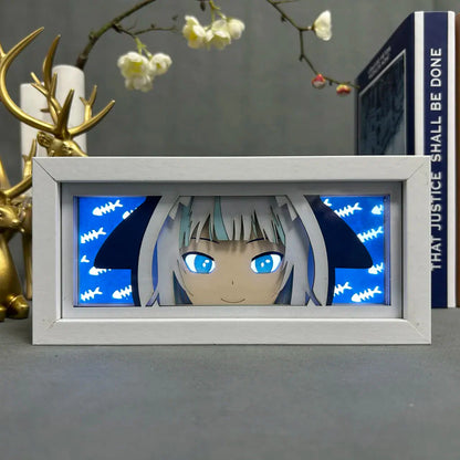 Hololive Gawr Gura LightBox - LightBox Anime Store