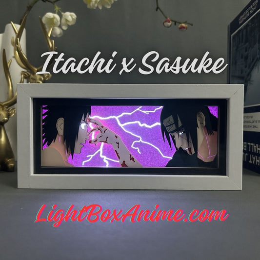 Itachi x Sasuke LightBox - LightBox Anime Store