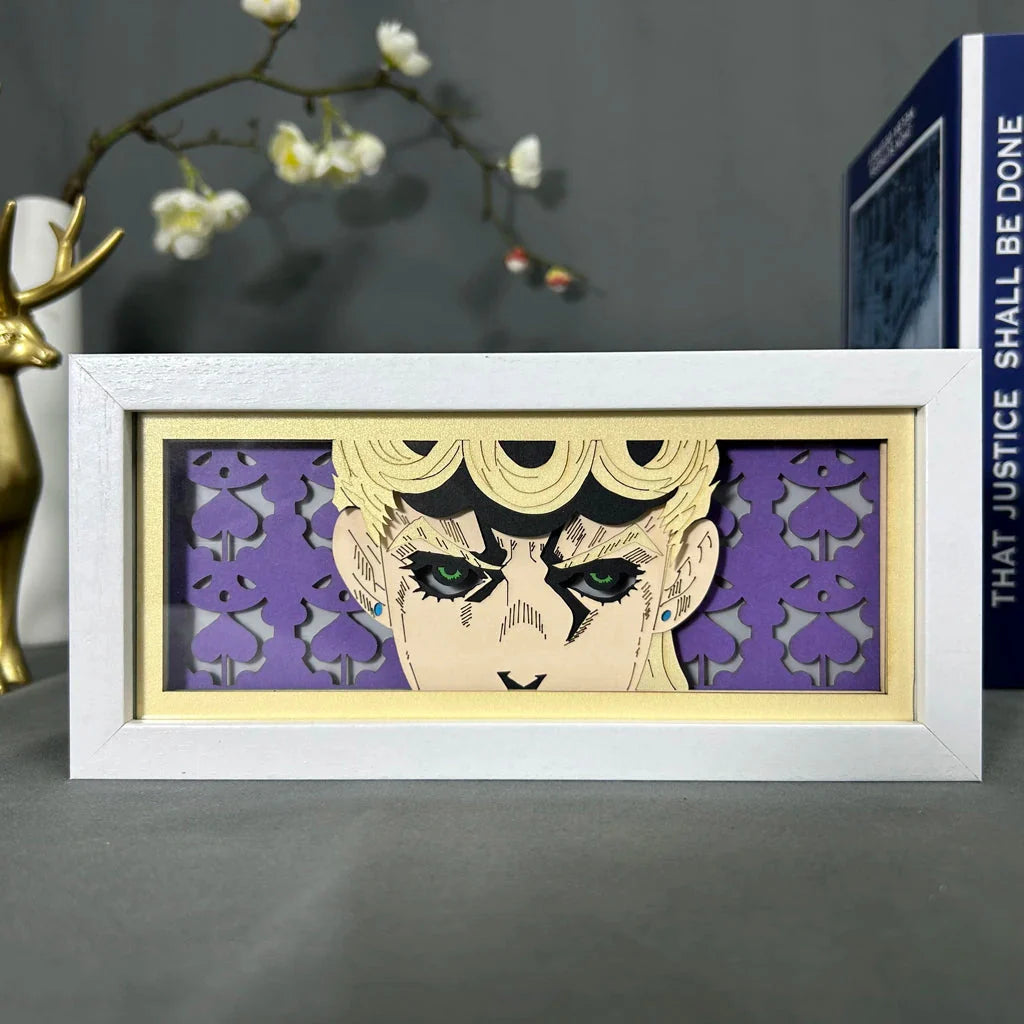 Jojo's Bizarre Adventure Giorno LightBox - LightBox Anime Store