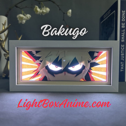 My Hero Academia Katsuki Bakugo LightBox - LightBox Anime Store