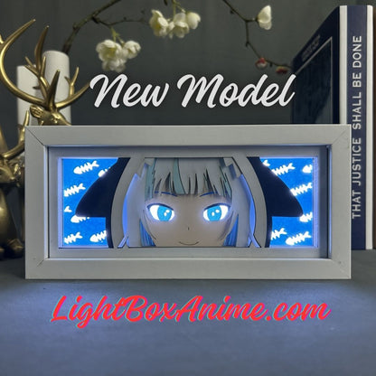 Hololive Gawr Gura LightBox - LightBox Anime Store