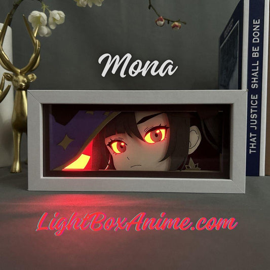 Genshin Impact Mona LightBox - LightBox Anime Store
