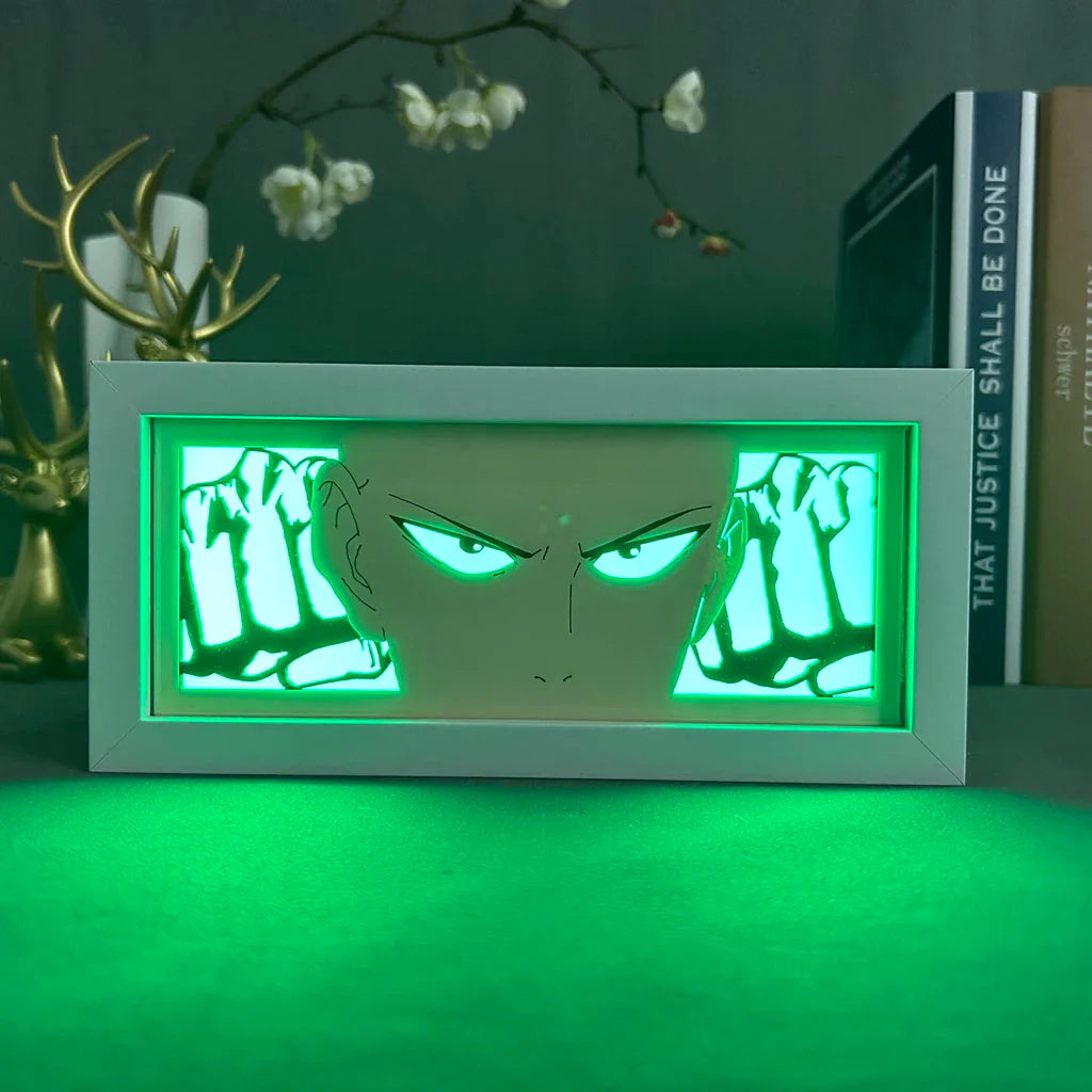 One Punch Man Saitama LightBox - LightBox Anime Store