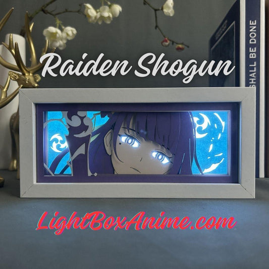 Genshin Impact Raiden Shogun LightBox - LightBox Anime Store