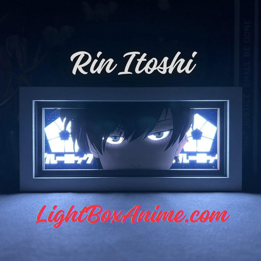 Blue Lock Rin Itoshi Lightbox - LightBox Anime Store