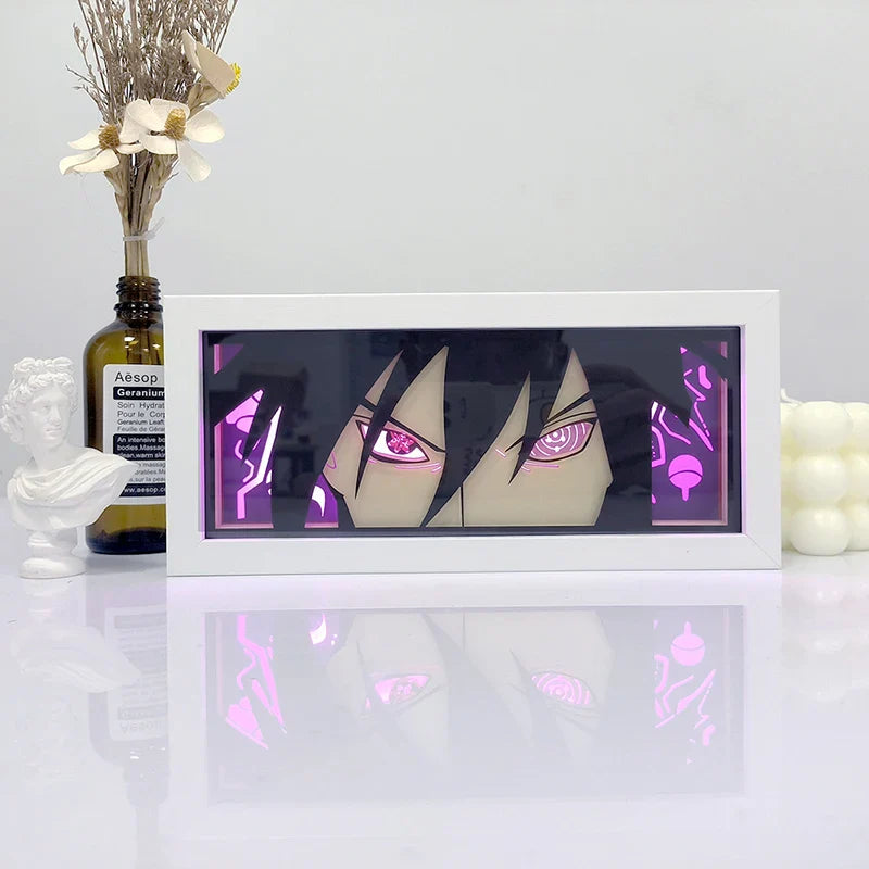 Boîte lumineuse LED Naruto