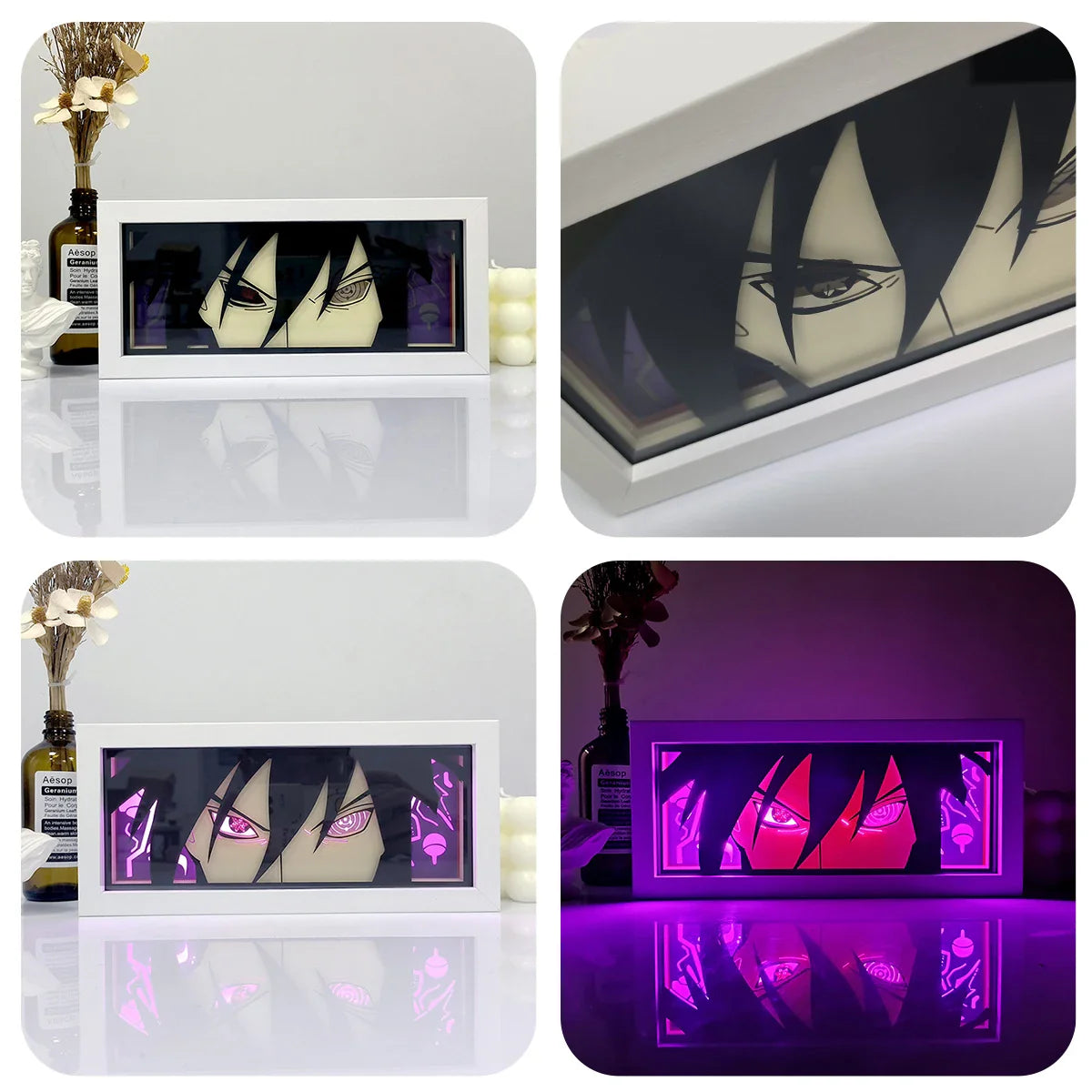 Boîte lumineuse LED Naruto