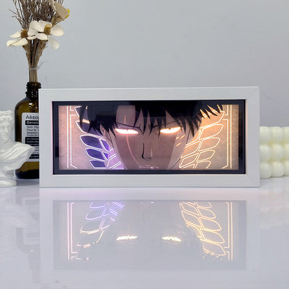 Levi Ackerman Boîte lumineuse Anime Attaque sur Titan