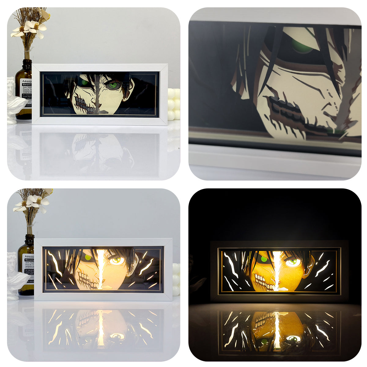 Eren Yeager Light Box Anime Attaque on Titan